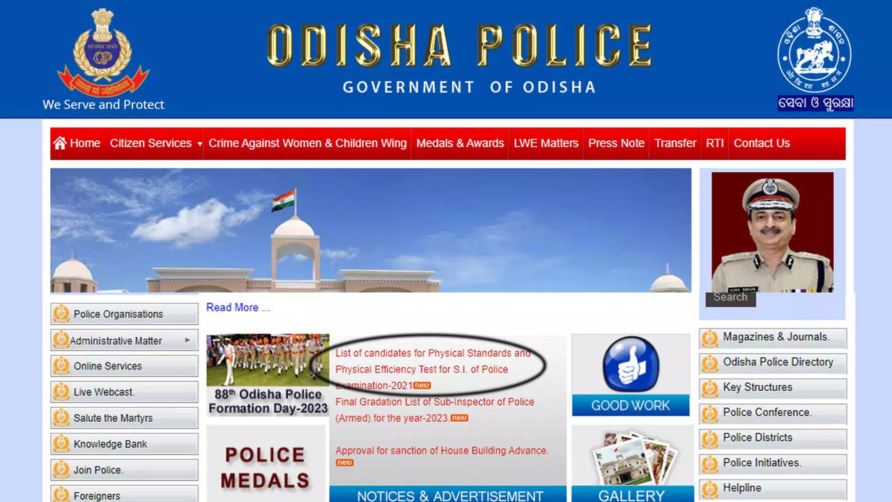 Minor Reshuffle in Odisha Police | Indian Bureaucracy is an Exclusive News  Portal