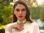Aditi Rao Hydari's embellished saree walks straight out of a royal closet, see pictures