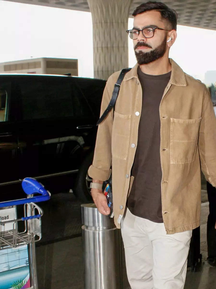 In Pics: Virat Kohli returns home due to family emergency