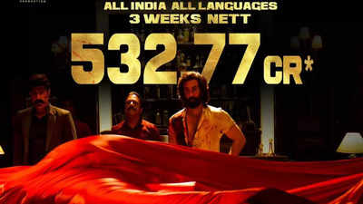 Animal box office collection day 22: Ranbir Kapoor's film records