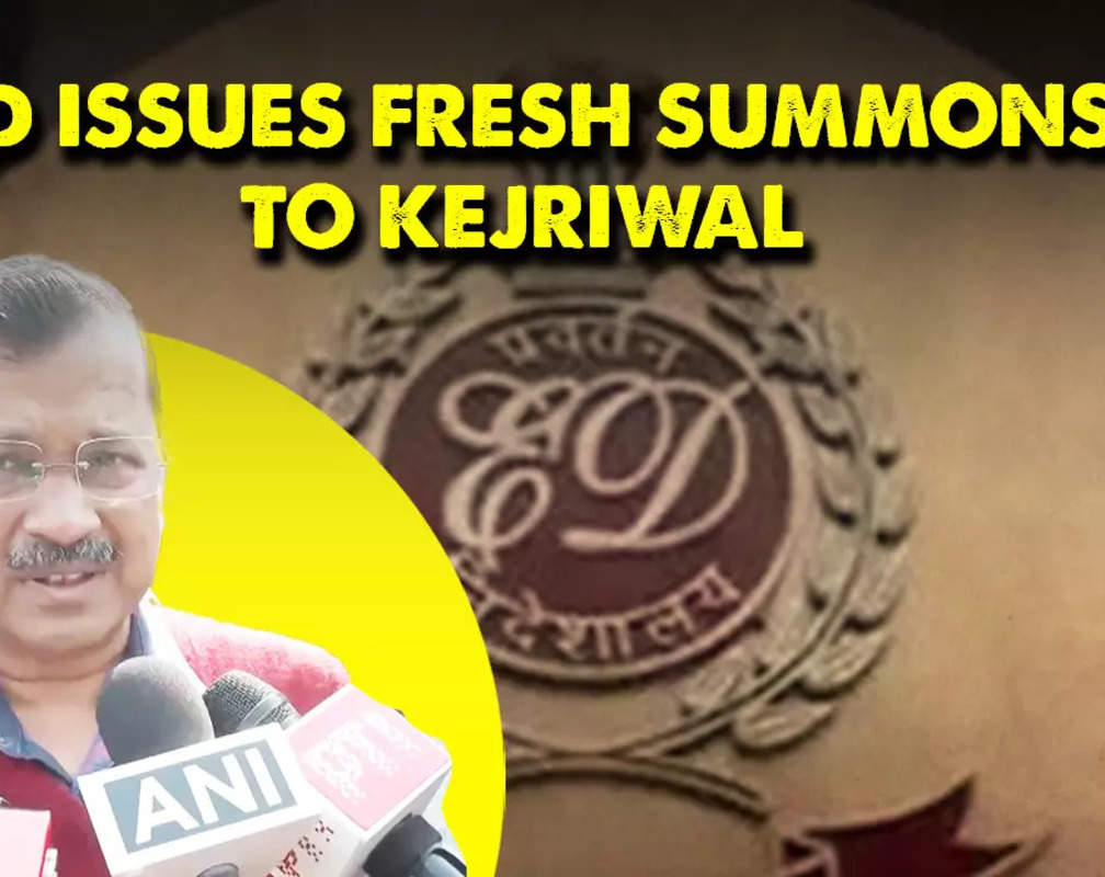
Excise policy case: ED issues fresh summons to Delhi CM Arvind Kejriwal, asks him to appear on Jan 3
