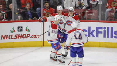 Montreal Canadiens score 5 straight goals to shoot past Chicago Blackhawks