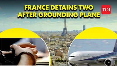Plane grounded in France: Anonymous 'human trafficking' tip, 2 detainees and other details of the flight with 303 Indians