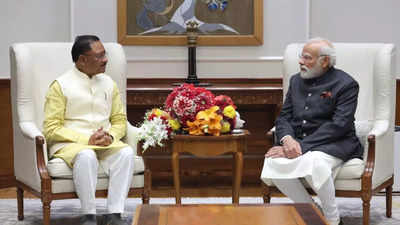 Chhattisgarh CM Vishnu Deo Sai meets PM Narendra Modi to discuss development and public welfare
