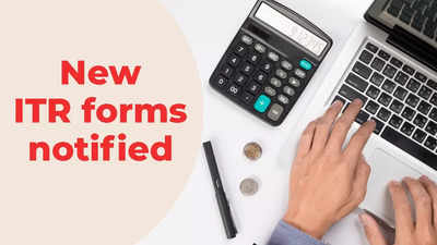 ITR-1, ITR-4: New ITR forms for income tax return filing FY24 notified by CBDT