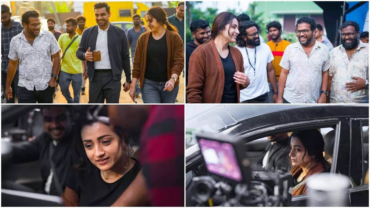 Trisha Krishnan joins team 'Identity', films an action scene with Tovino Thomas | Malayalam Movie News - Times of India