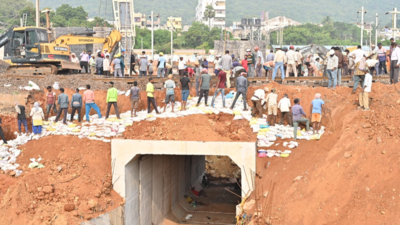 Simhachalam limited height subway construction started