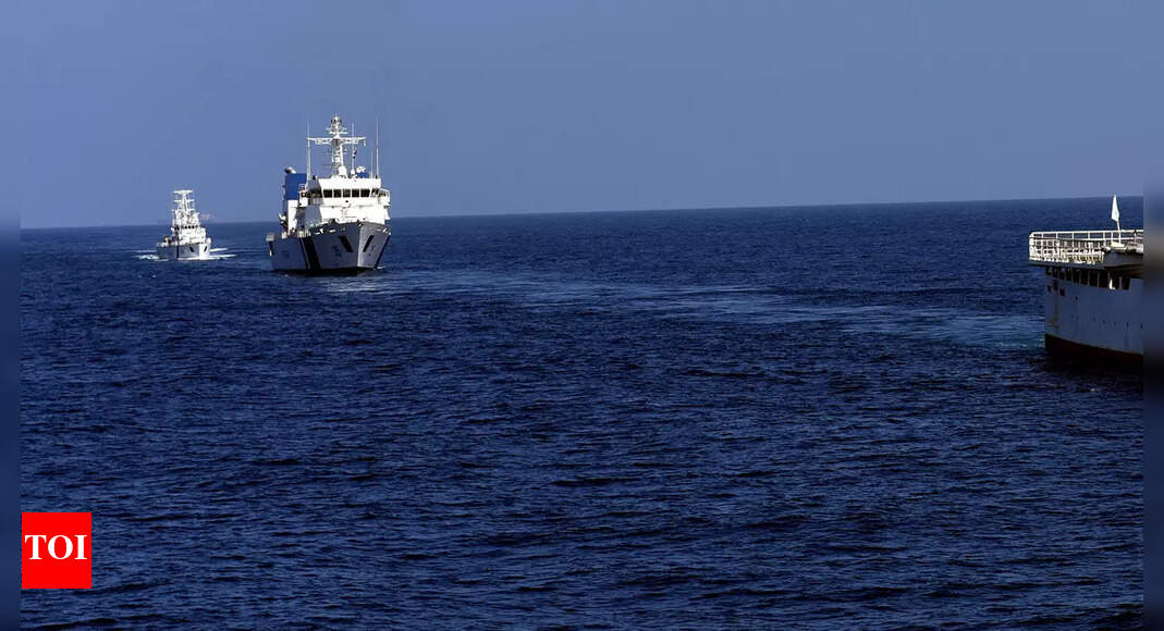 Drone attack causes fire on ship carrying 21 Indians; crew safe, says Coast Guard