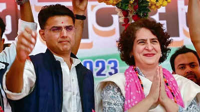Congress rejig: Priyanka shifted from UP, Pilot in charge of Chhattisgarh