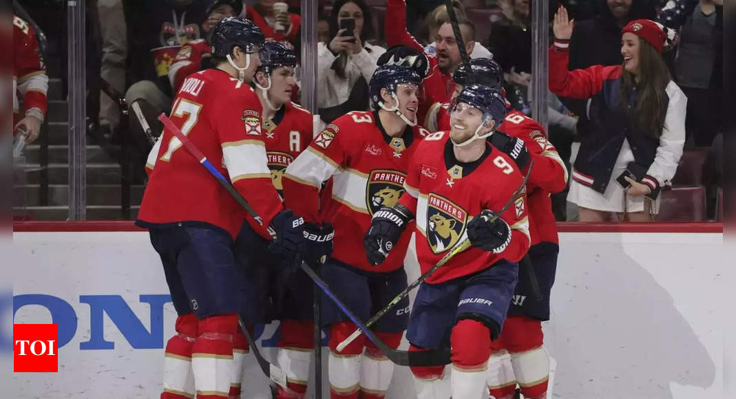 Florida Panthers prevail in Stanley Cup final rematch, hand Vegas Golden Knights third straight loss