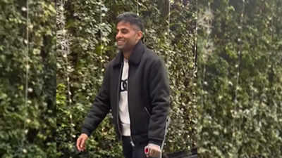 'Injuries are never fun...': Suryakumar Yadav shares a video of him walking with a crutch