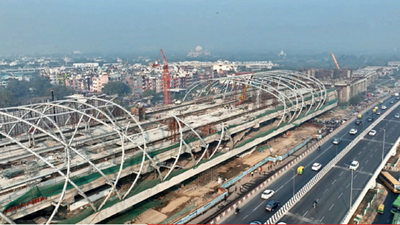 RRTS: 7km Elevated Corridor Of Rrts In Delhi Ready | Delhi News - Times ...
