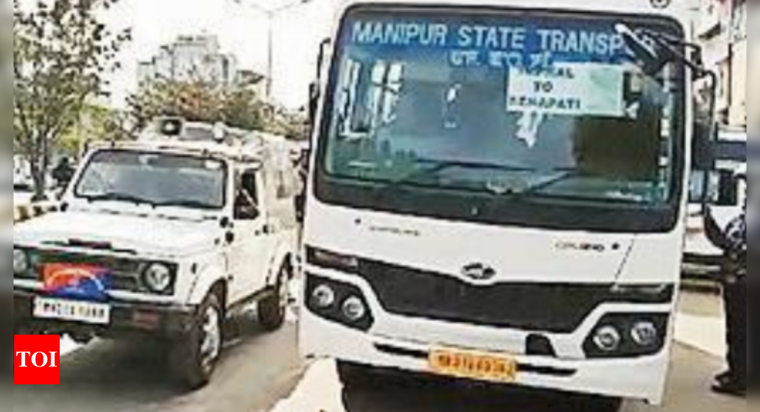 Manipur: Manipur’s Efforts To Resume Highway Ops Get A Jolt | Imphal ...