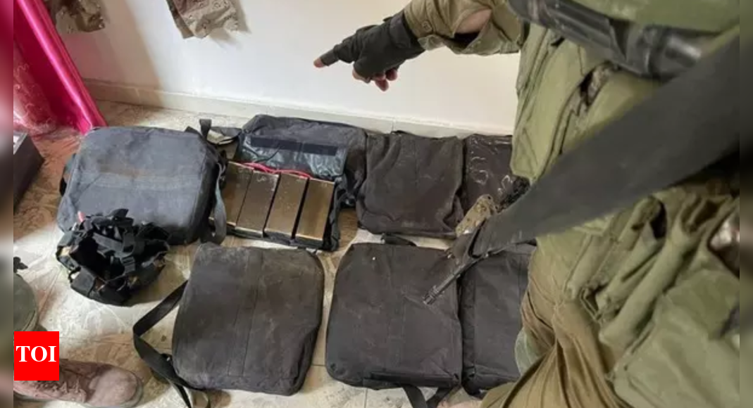 Israel discovers Hamas bomb belts adapted for children Times of India