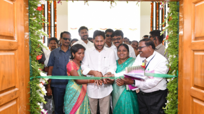 CM Jagan Mohan Reddy inaugurates police station at Simhadripuram in YSR Kadapa district