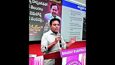 Telangana: Ktr: Previous Govts Spent 5l Cr In T In 65 Years, Brs Spent 3x  Funds In 9 Yrs