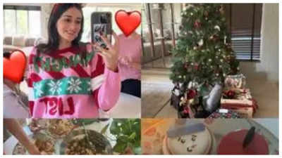 Ananya Panday's Christmas celebration is a feast of friendship, food and laughter