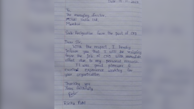 THIS unique handwritten resignation is viral on the internet; Here’s why