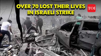 At least 78 killed in central Gaza in Israeli strike