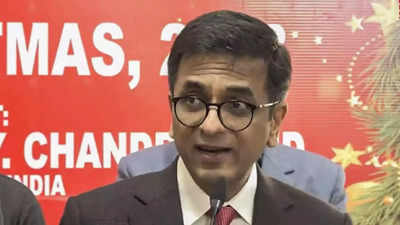Chief Justice Chandrachud sings Christmas carols at Supreme Court event, video goes viral