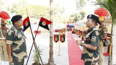 BSF top official reviews preparedness along India-Bangladesh border