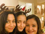 Ranbir Kapoor and Alia Bhatt’s daughter Raha finally makes her first public appearance on Christmas