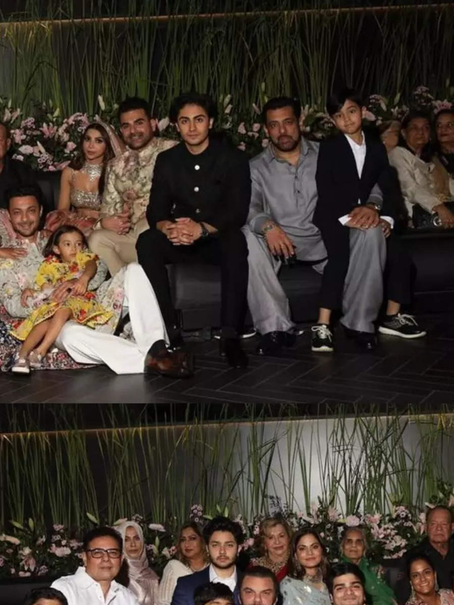 Arbaaz Khan-Shhura Khan Wedding: Groom Shares NEW Pics Ft Salman Khan ...