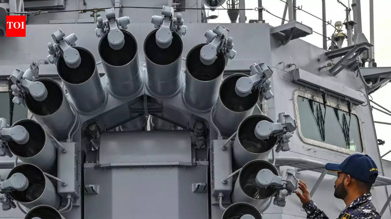 Indian Navy commissions indigenous stealth-guided missile destroyer INS ...