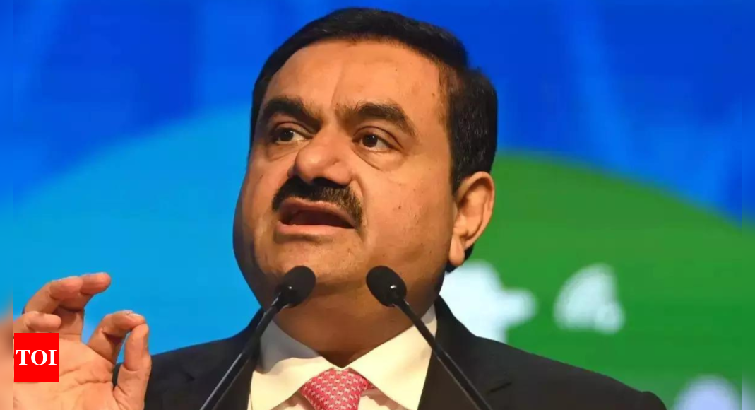 Adani family to invest Rs 9,350 crore in green energy arm – Times of India