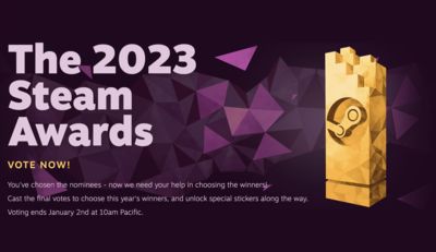 The 2023 Steam Awards is now live: Nominations, winner announced and ...