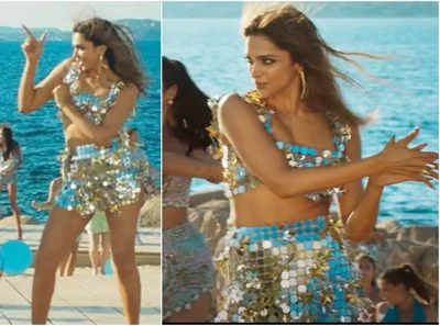 All about Deepika Padukone's embellished skirt and bralette in 'Ishq Jaisa'  song from Fighter