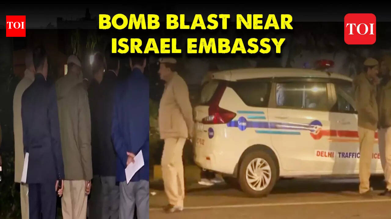 Breaking! Bomb blast near Israel embassy in Delhi, no staff harmed, NIA ...