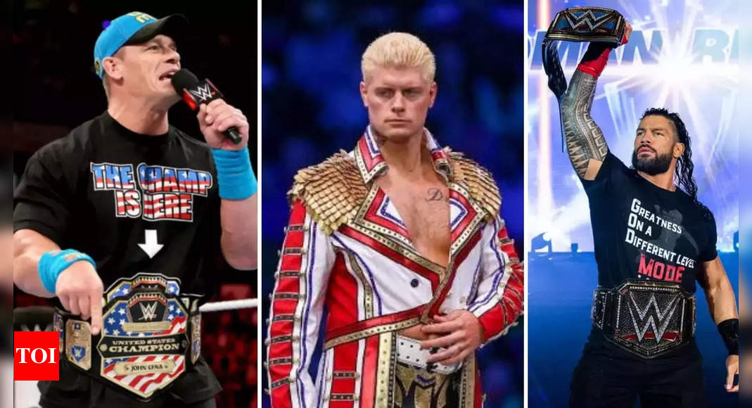 WWE merchandise sales rankings of 2023 Cody Rhodes surpasses Roman