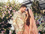 Inside pictures from Arbaaz Khan and Shura Khan's dreamy pastel theme wedding