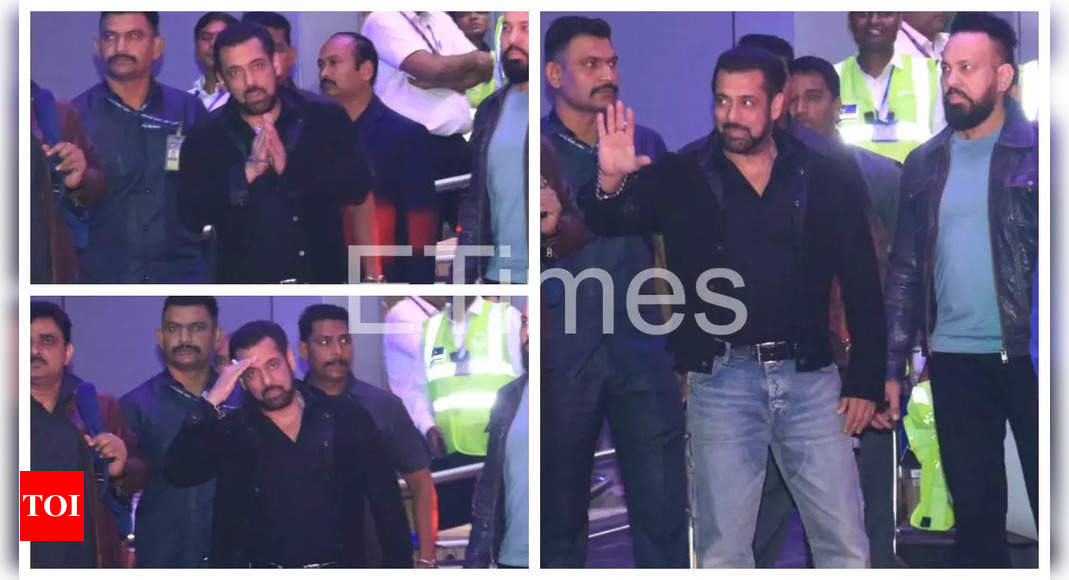 Salman Khan Returns To Mumbai Post Midnight On His Birthday; Fans ...