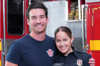 Station 19 stars Jaina Lee Ortiz and Jay Hayden celebrate Christmas