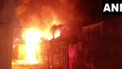 Fire breaks out at scrap godown in Telangana's Rangareddy; no casualties