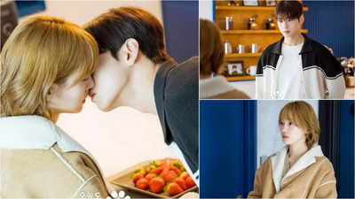 Park Gyu Young stuns Cha Eun Woo with unplanned visit despite memory loss; leads to a sweet kiss in 'A Good Day to Be a Dog'