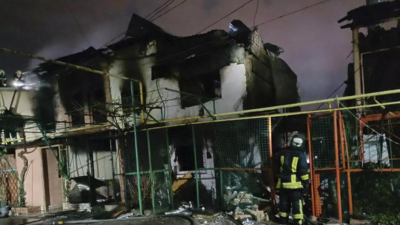 Russian drone and artillery attack kills 6 in Ukraine; knocks out power in major city