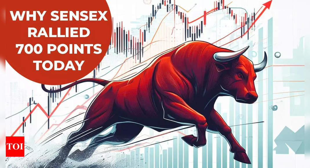 Stock market rise today as Nifty hits fresh peak: Reasons behind BSE Sensex’s record 72,000 triumph and 700-point surge as CAD, bank, metal shares perform well | India Business News