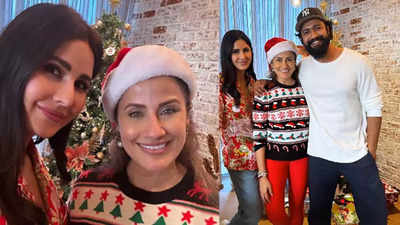 Vicky Kaushal and Katrina Kaif's Christmas pictures radiate the warmth of  holidays | Hindi Movie News - Times of India