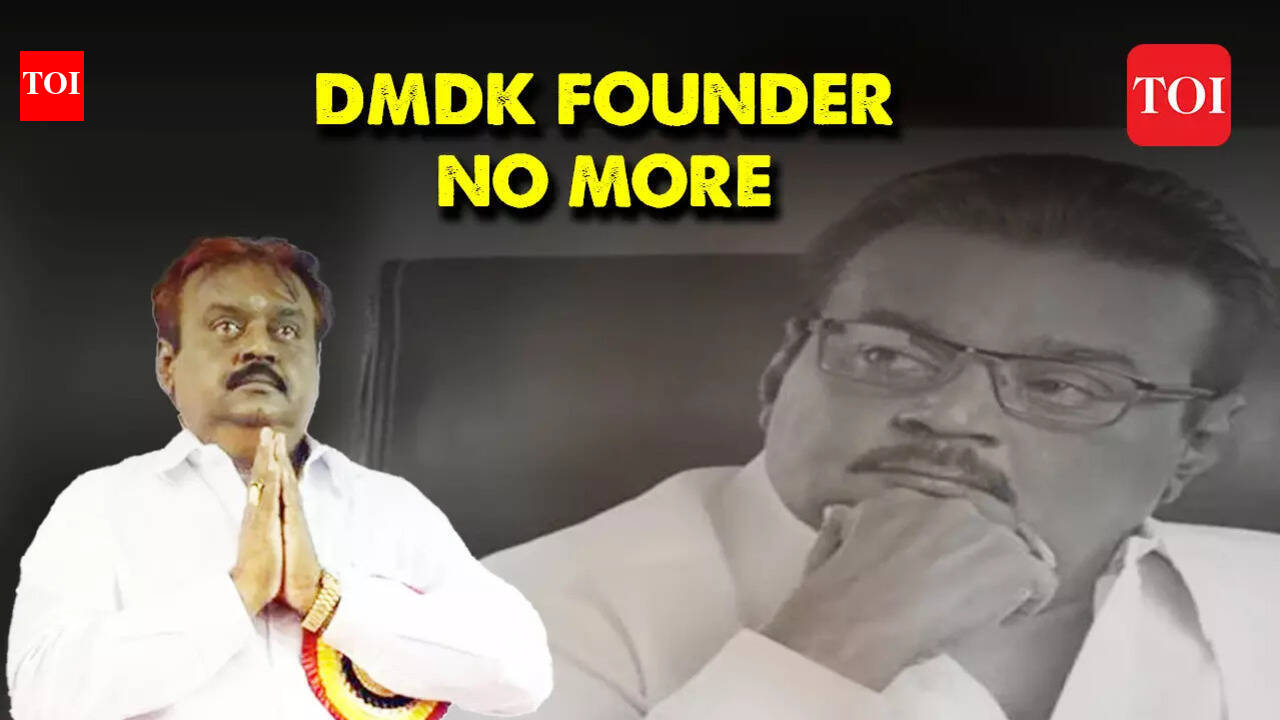 Chennai: DMDK chief, actor Vijayakanth succumbs to Covid