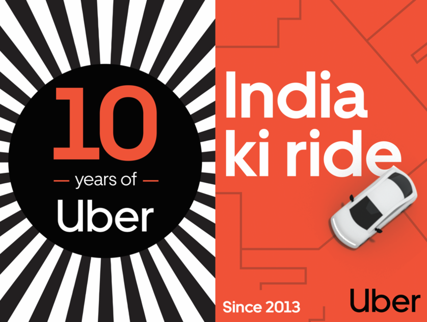 Now a commemorative stamp to mark ten years of Uber in India