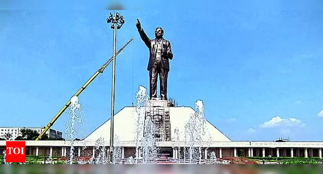 CM to unveil Ambedkar statue in Vijayawada on Jan 19 | Vijayawada News ...