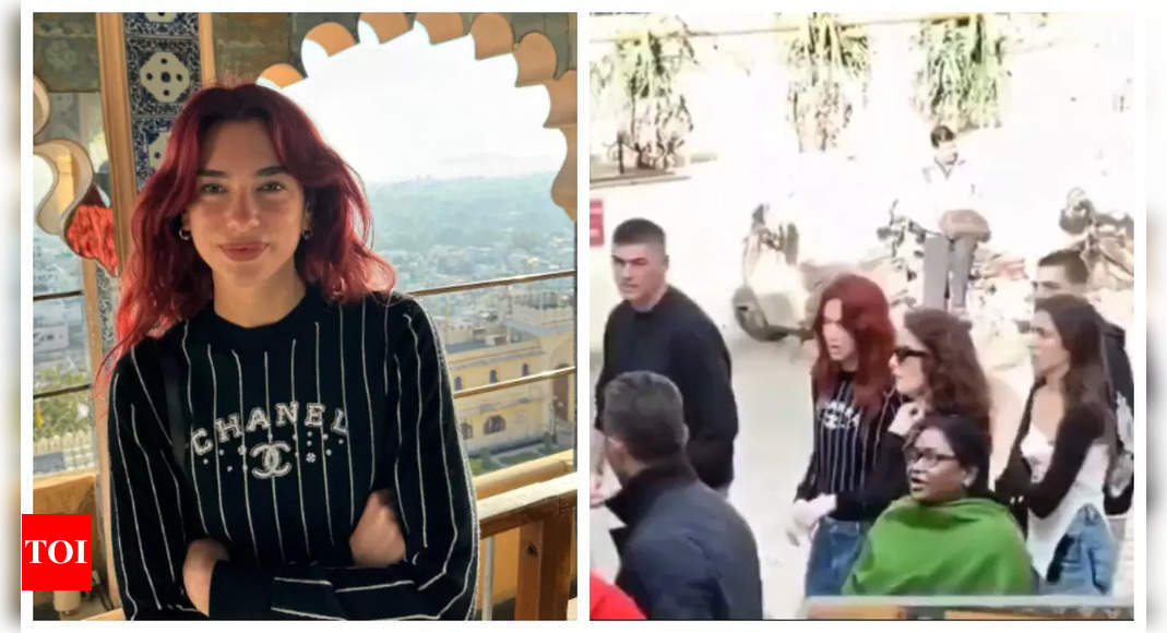 Dua Lipa UNRECOGNISED on busy Jodhpur streets; viral video leaves fans ...