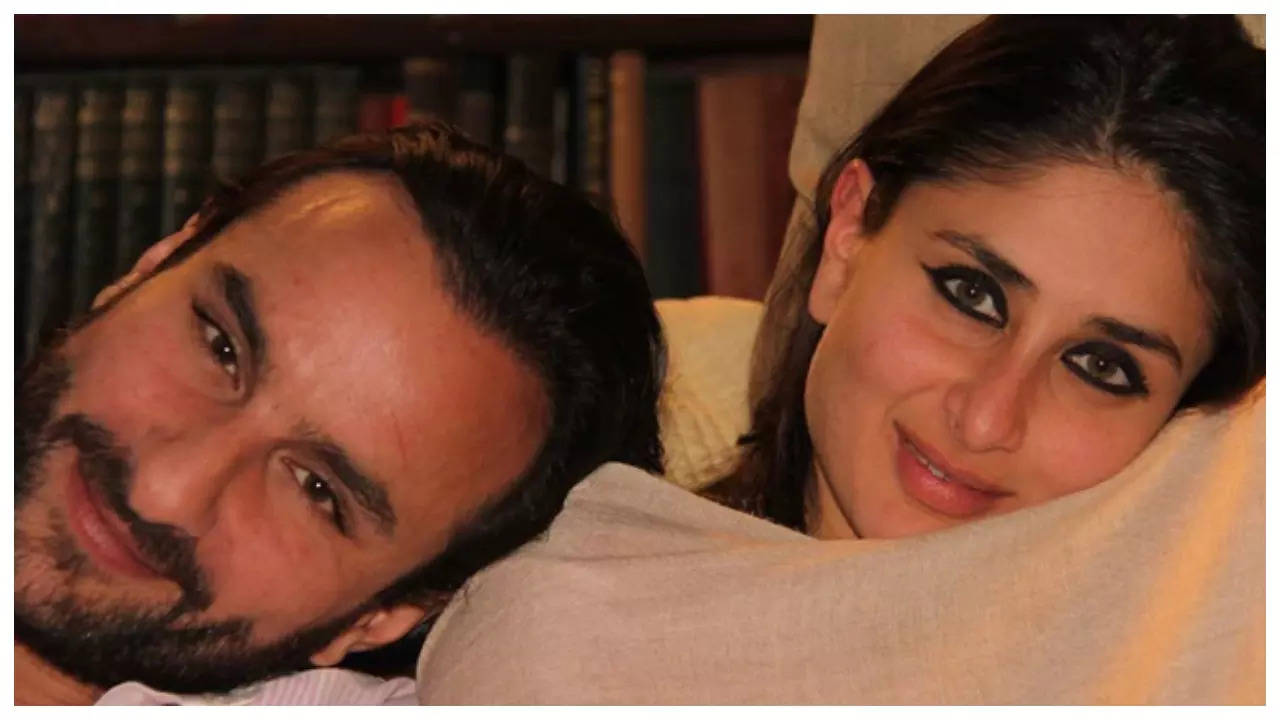 Kareena Kapoor recalls the moment she fell in love with Saif Ali Khan and says, 'He was sitting without...' | Hindi Movie News - Times of India