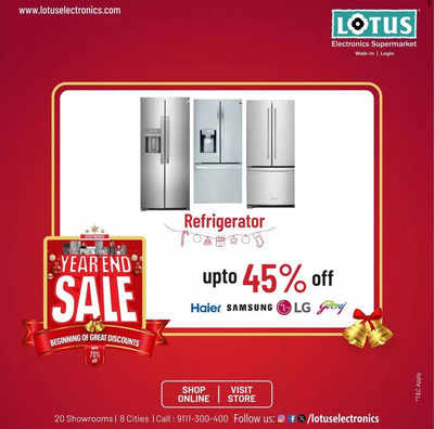 Lotus Electronics Year Ender sale: Avail up to 70% discount on electronics