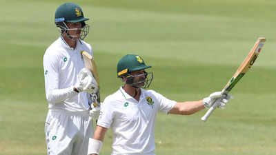 IND vs SA, 1st Test: Dean Elgar, Marco Jansen put South Africa on top vs India