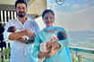 Rubina Dilaik & Abhinav Shukla radiate happiness in first glimpse of one-month-old twins