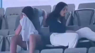 Watch Viral Video: Young couple does this after cameraman catches ...